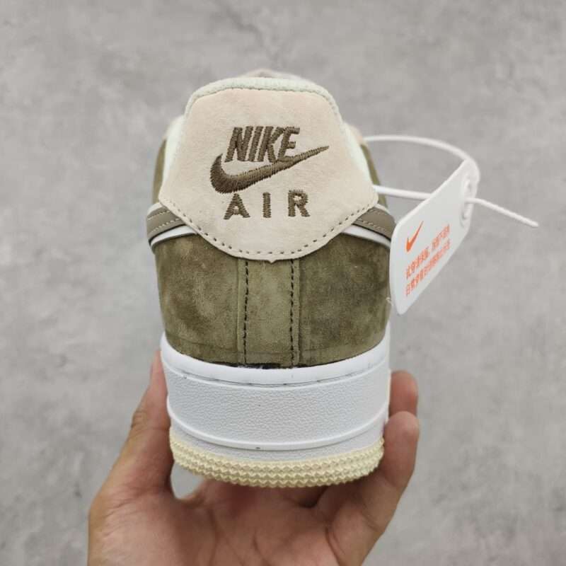 Kickswho Nike Air Force 1 07 Low White Light Brown Chocolate - Image 8