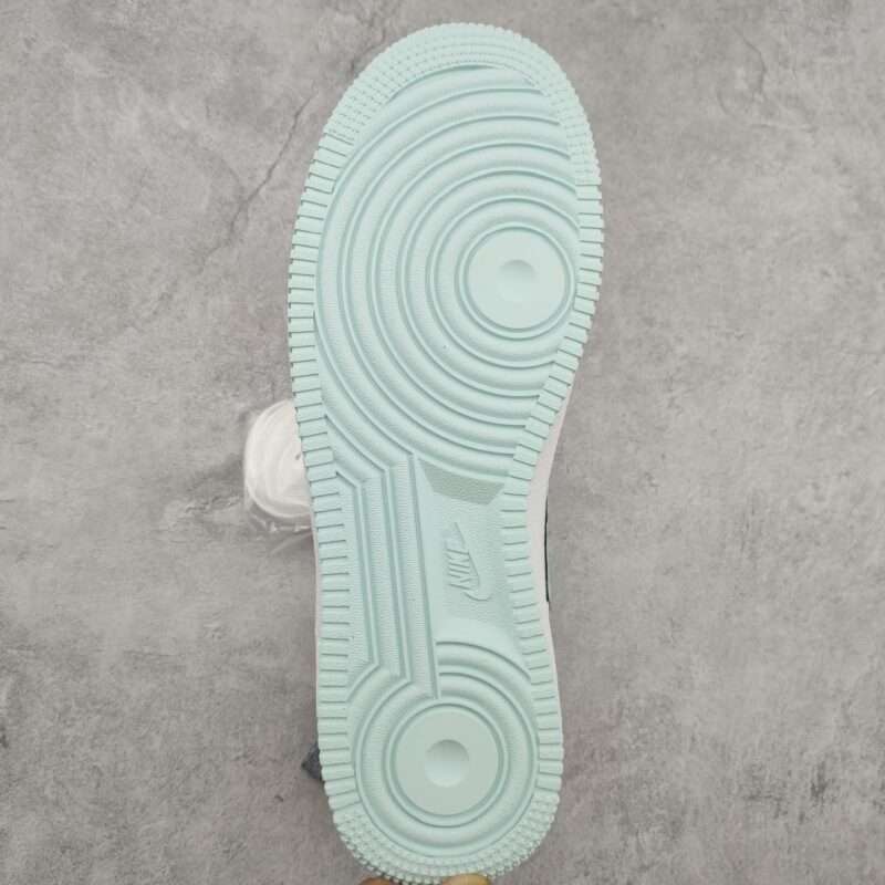 Kickswho Nike Air Force 1 07 Low Light Blue White Grey - Image 9