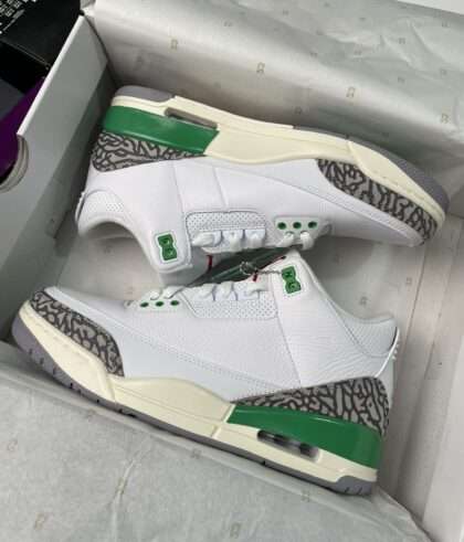 KICKWHO Air Jordan 3 WMNS Lucky Green Sneakers CK9246-136