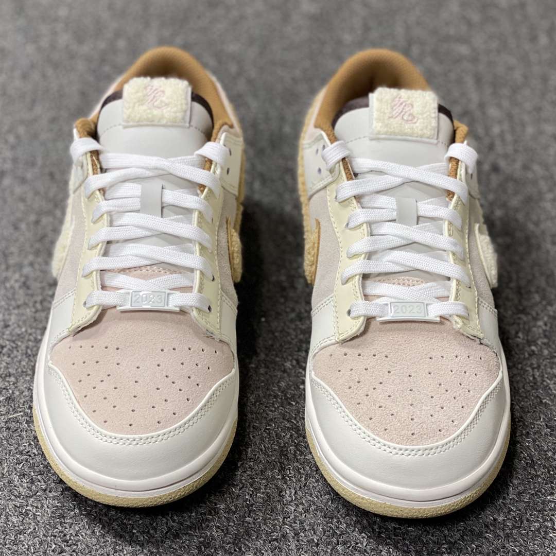 Kickswho Nike Dunk Low Retro PRM Year of the Rabbit Fossil Stone - Image 9