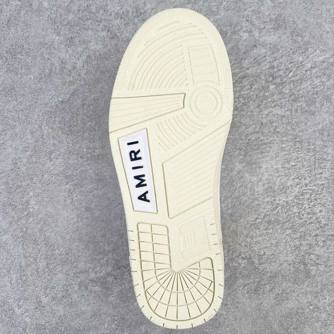 KICKWHO AMIRI White Low Skel Top Sneaker - Image 9