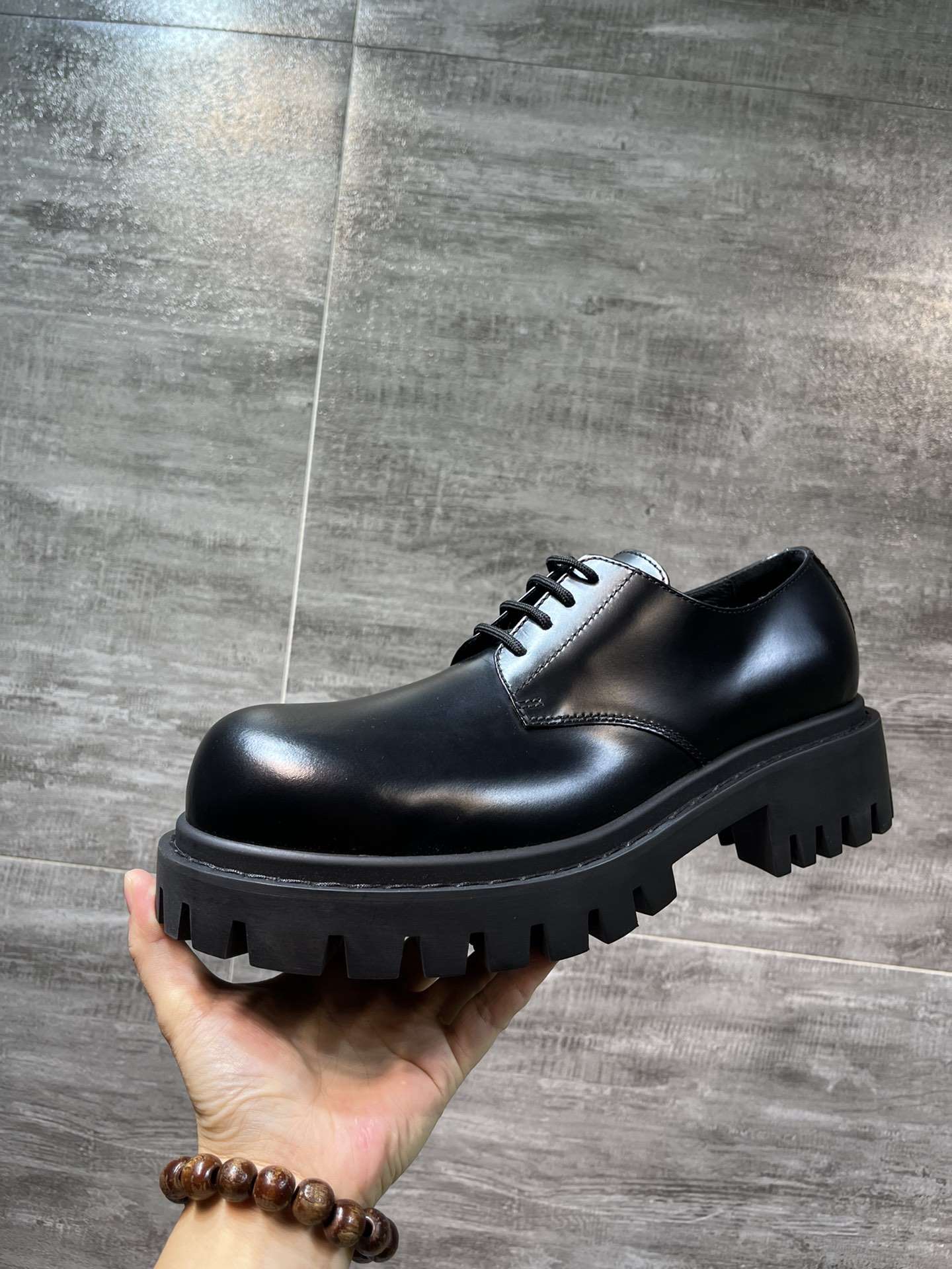 Kickswho Balenciaga Strike Derby Shoes - Image 9