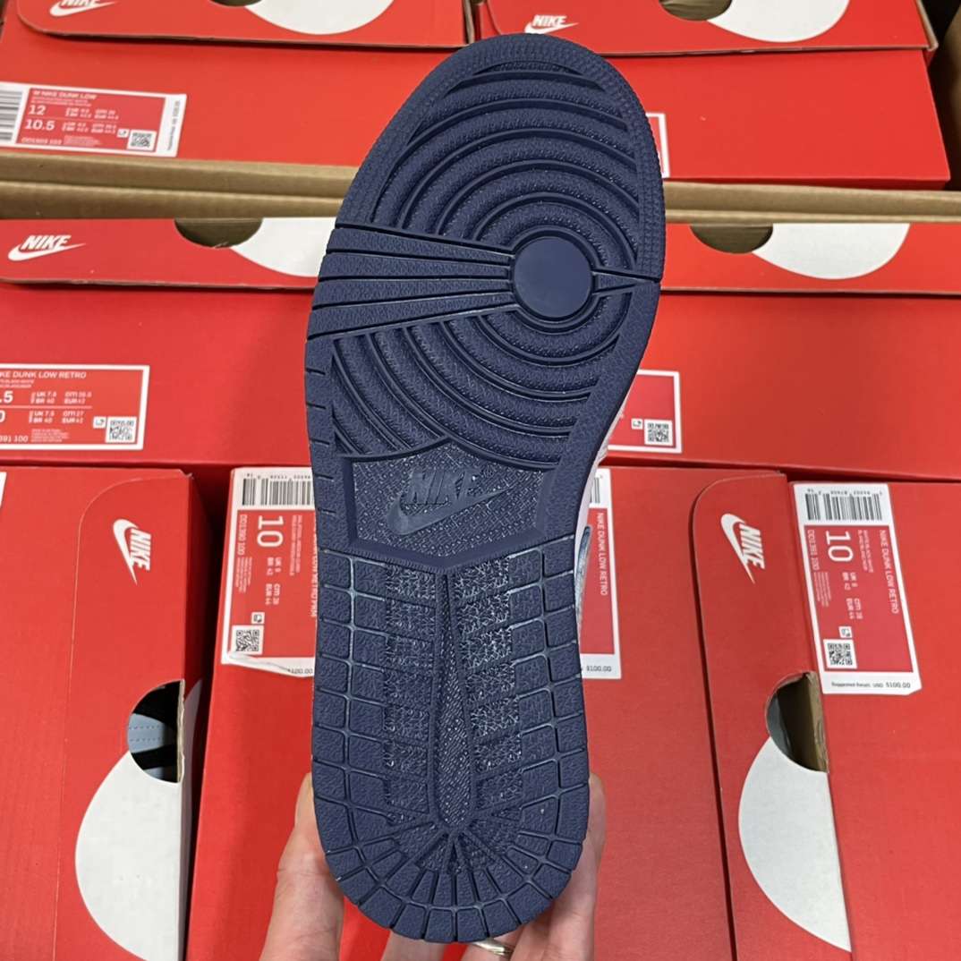 Kickswho Nike Air Jordan 1 Low Washed Denim - Image 4