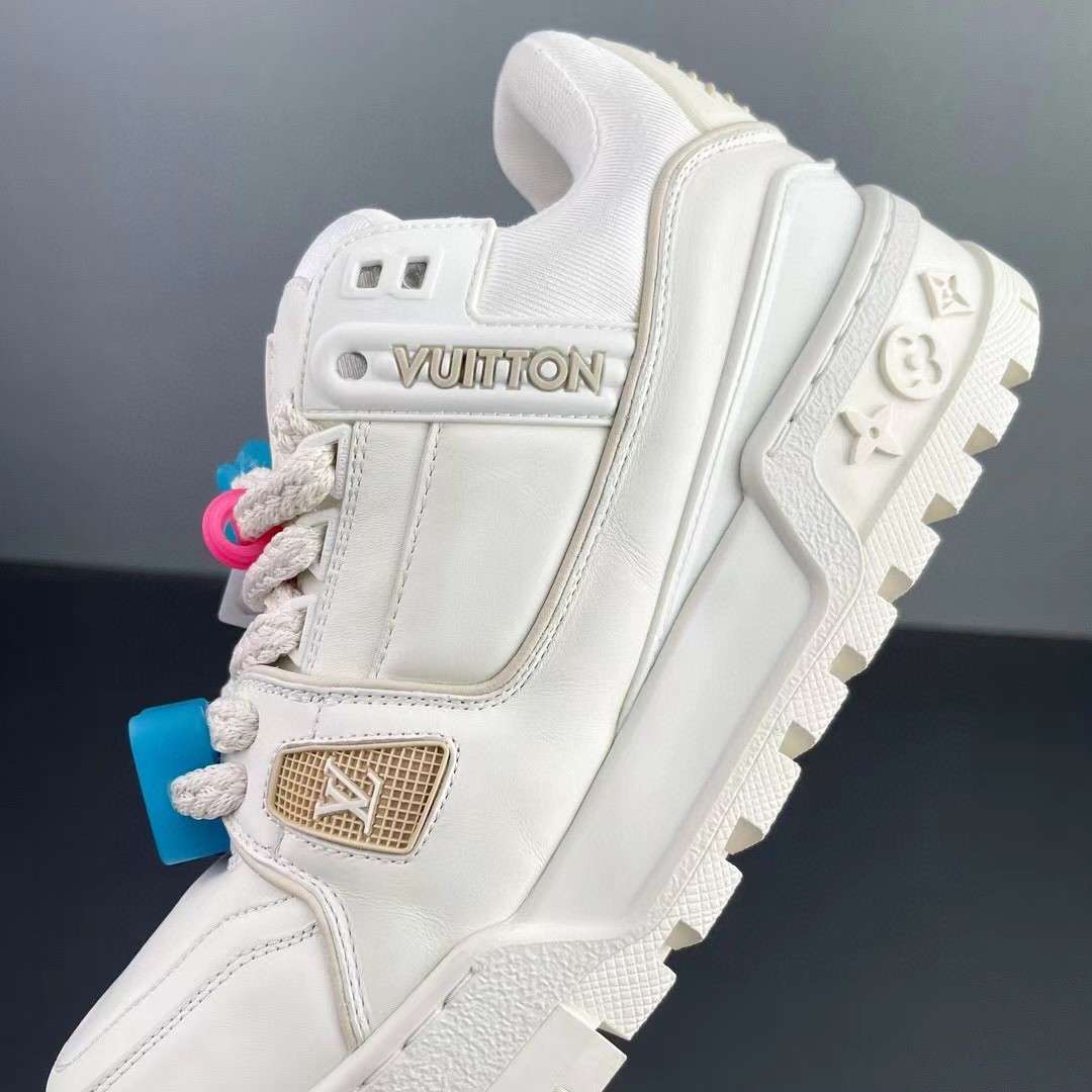 KICKWHO LV 23SS Trainer Maxi Sneakers White 1AB8PK Men Shoes - Image 4