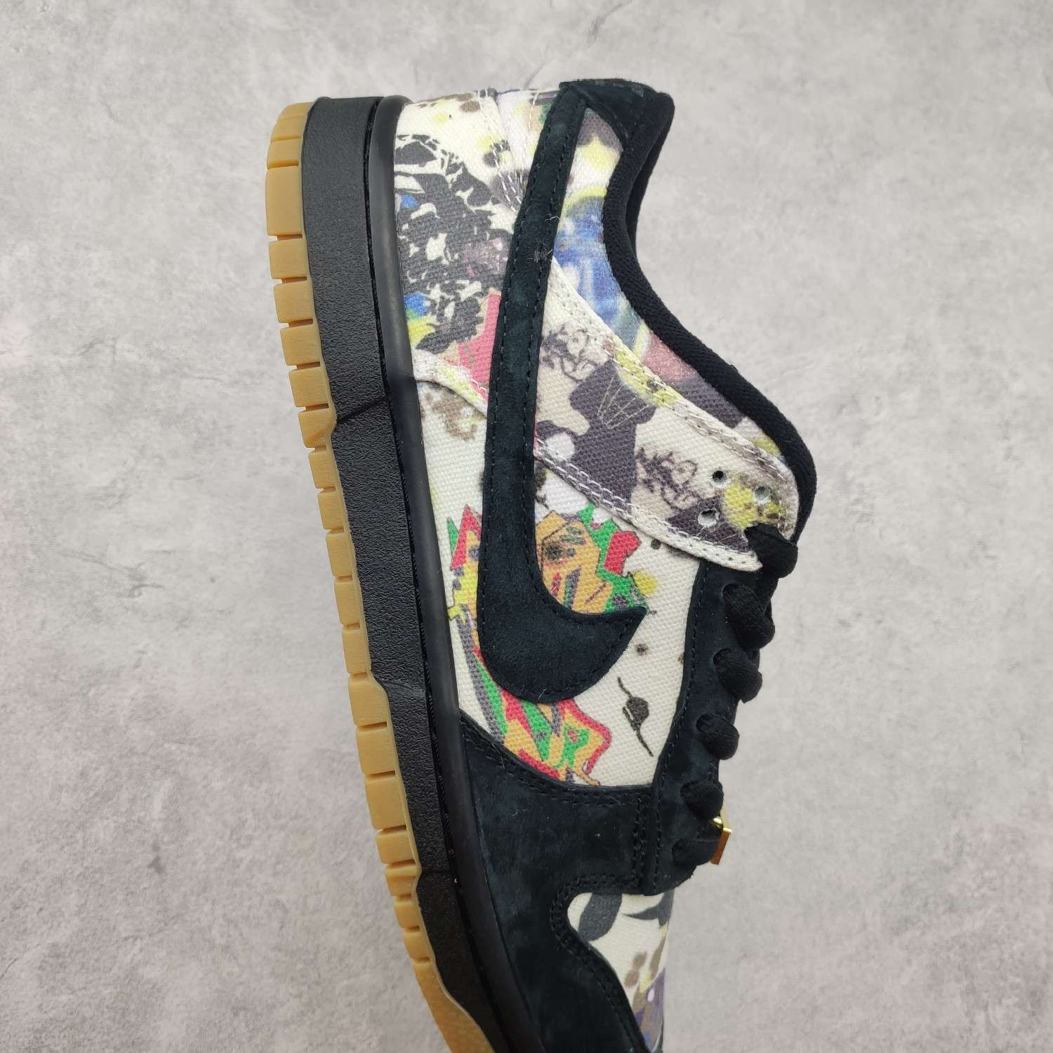 KICKWHO Supreme x Nike SB Dunk Low "Rammellzee" FD8778 001 - Image 5