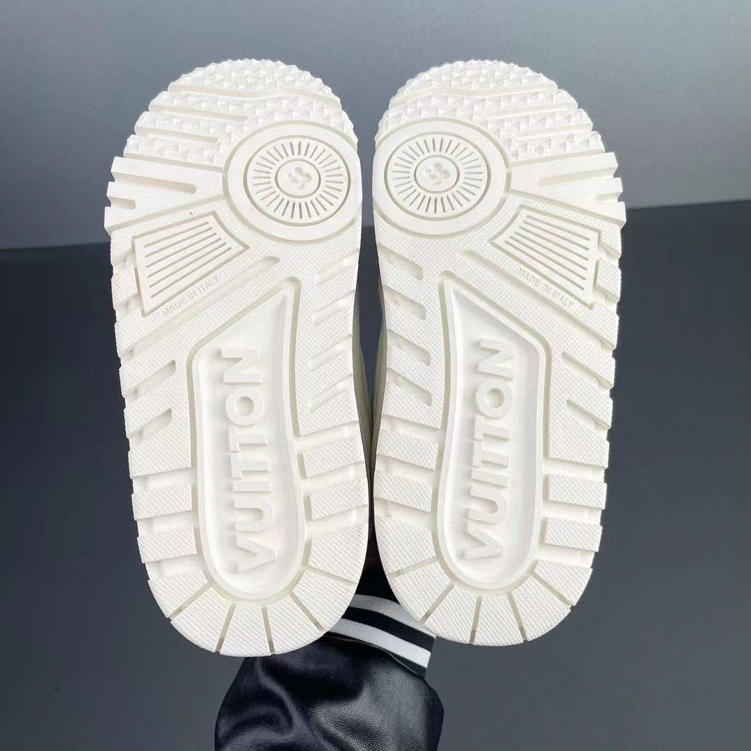 KICKWHO LV 23SS Trainer Maxi Sneakers White 1AB8PK Men Shoes - Image 7