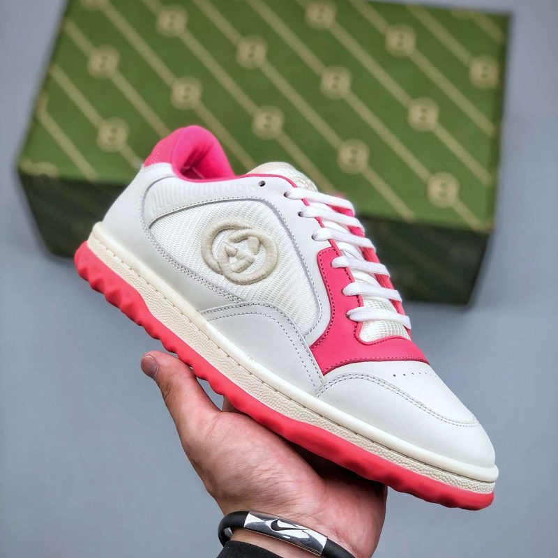 Kickswho Gucci Mac80 Low-top Sneakers - Pink