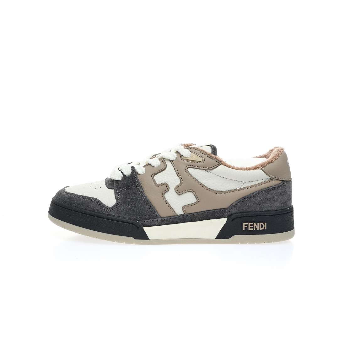 KICKWHO Fendi Match Low Top Grey
