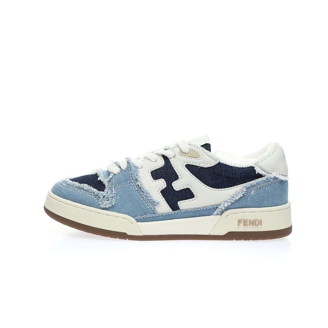 KICKWHO Fendi Match Low Top Blue