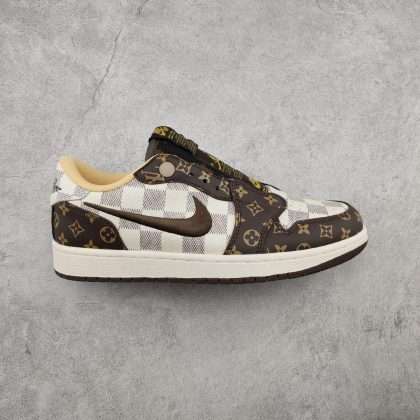 Kickswho LV x Air Jordan 1 Low Slip Shadow  AV3918 298