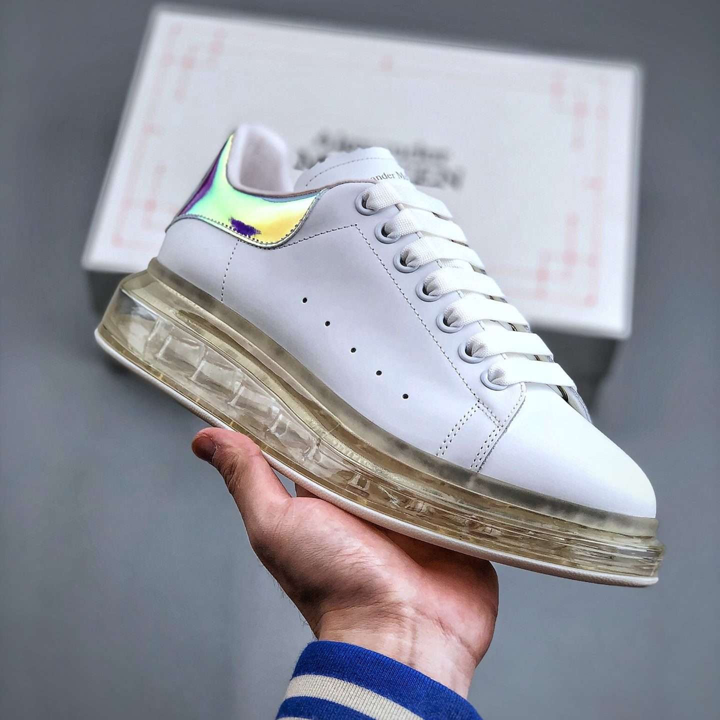 KICKWHO Alexander McQueen Air Cushion Sneaker Low-top