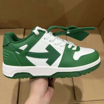Off-White Out Of Office low-top sneakers "OOO" White Green
