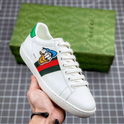 KICKWHO Gucci Ace x Disney Donald Duck Sneakers