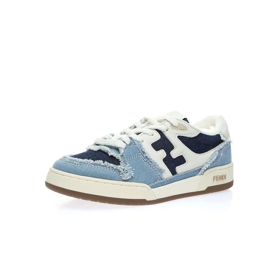 KICKWHO Fendi Match Low Top Blue - Image 2