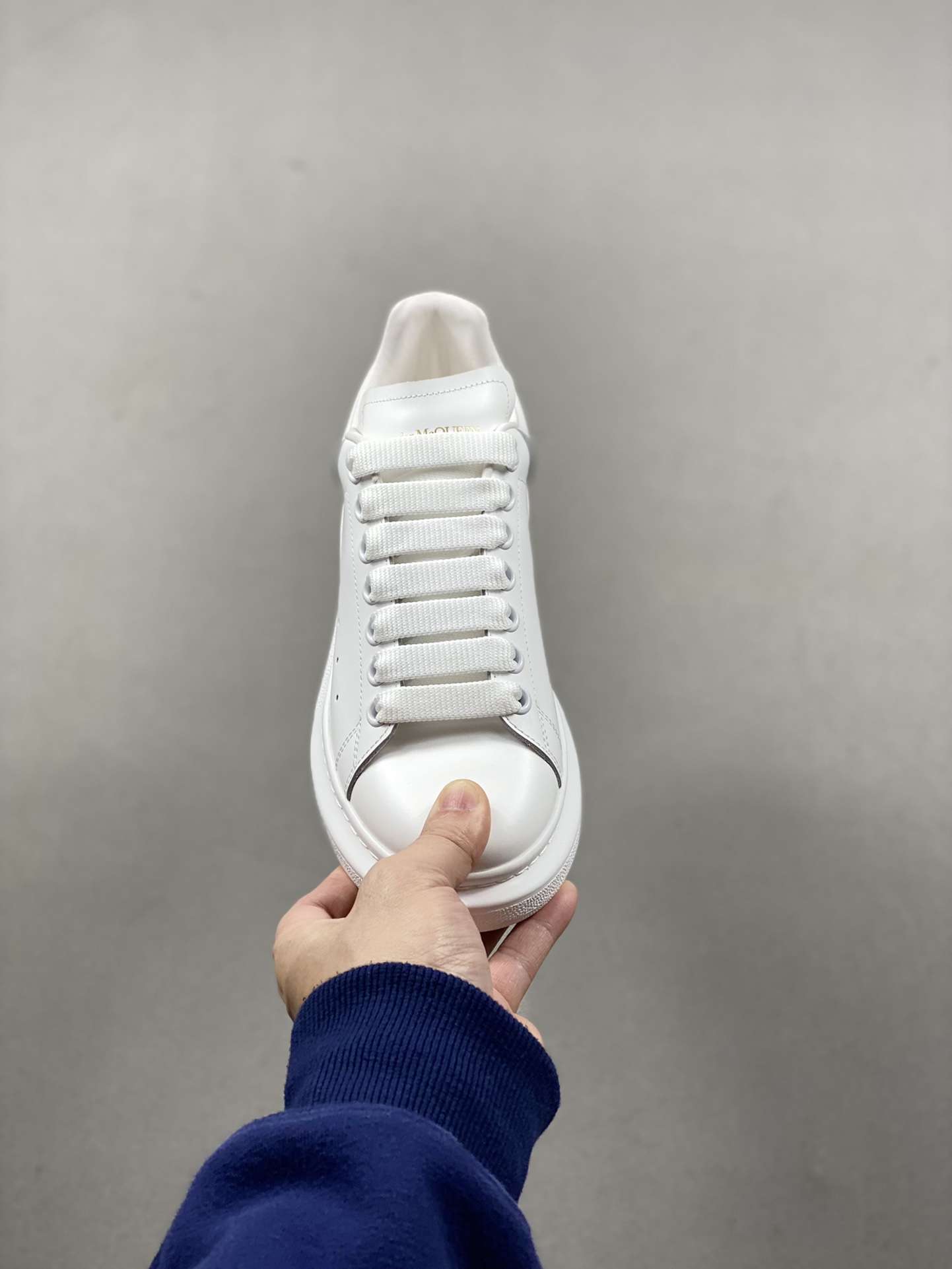KICKWHO Alexander McQueen Oversized Sneakers White - Image 2