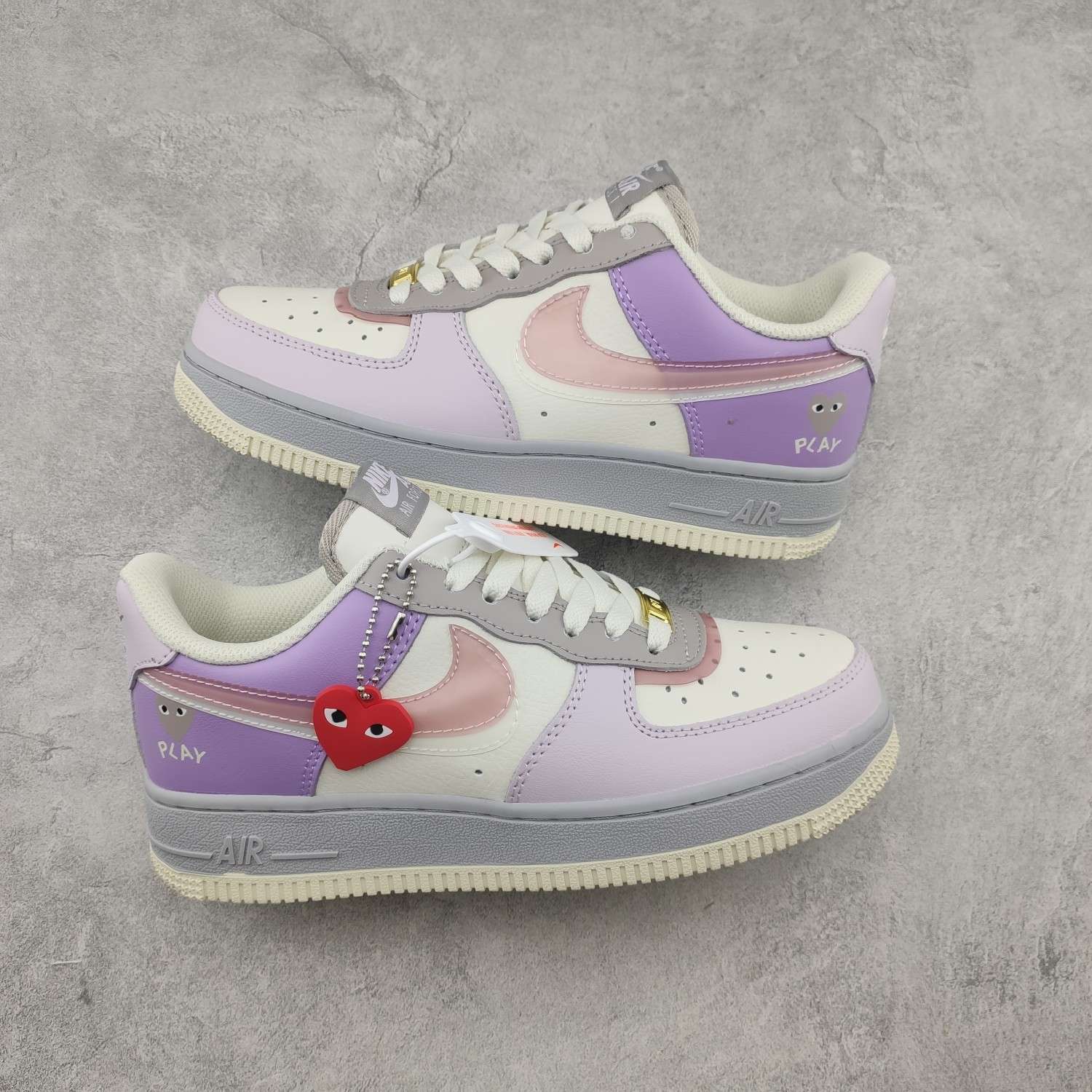 Kickswho Comme des Garcons & Nike Air Force 1 Low CJ0304-016 - Image 2