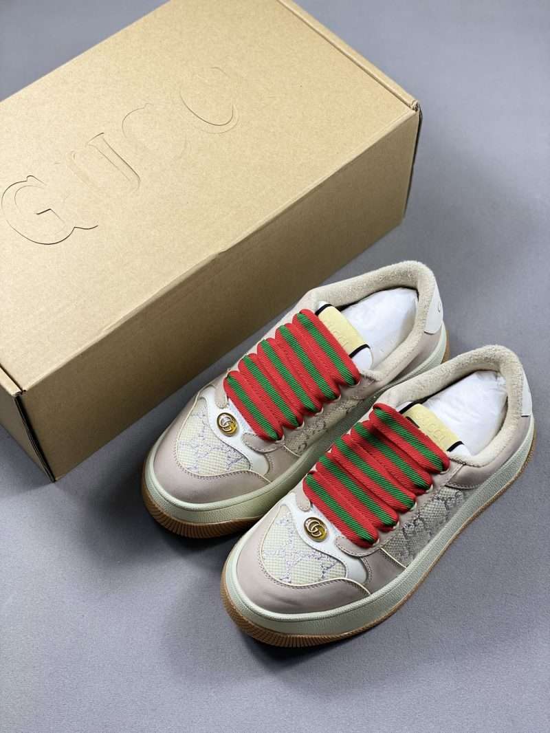 Kickswho Gucci Screener Sneakers Low-Top Women Shoes - Image 3