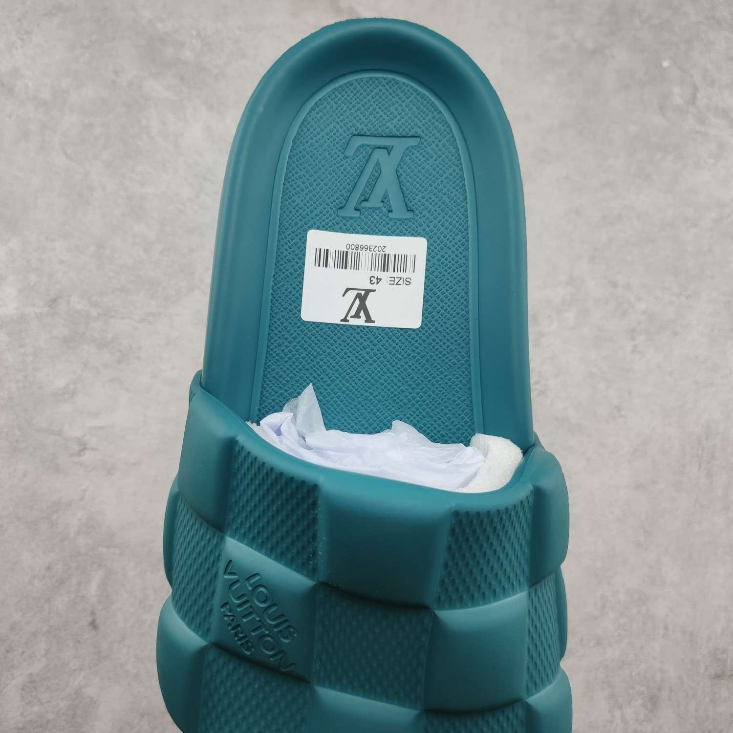 KICKWHO Louis Vuitton 2023 SS Other Plaid Patterns Slide Unisex - Image 4