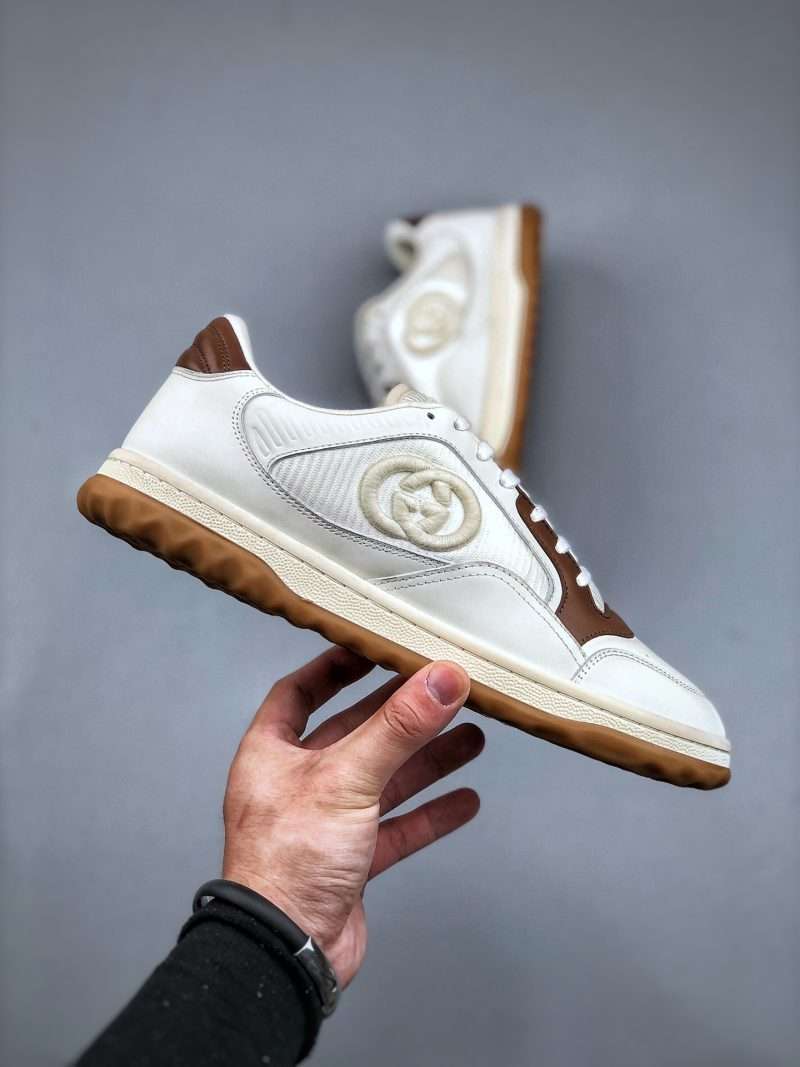 Kickswho Gucci MAC80 low-top sneakers - Brown - Image 4