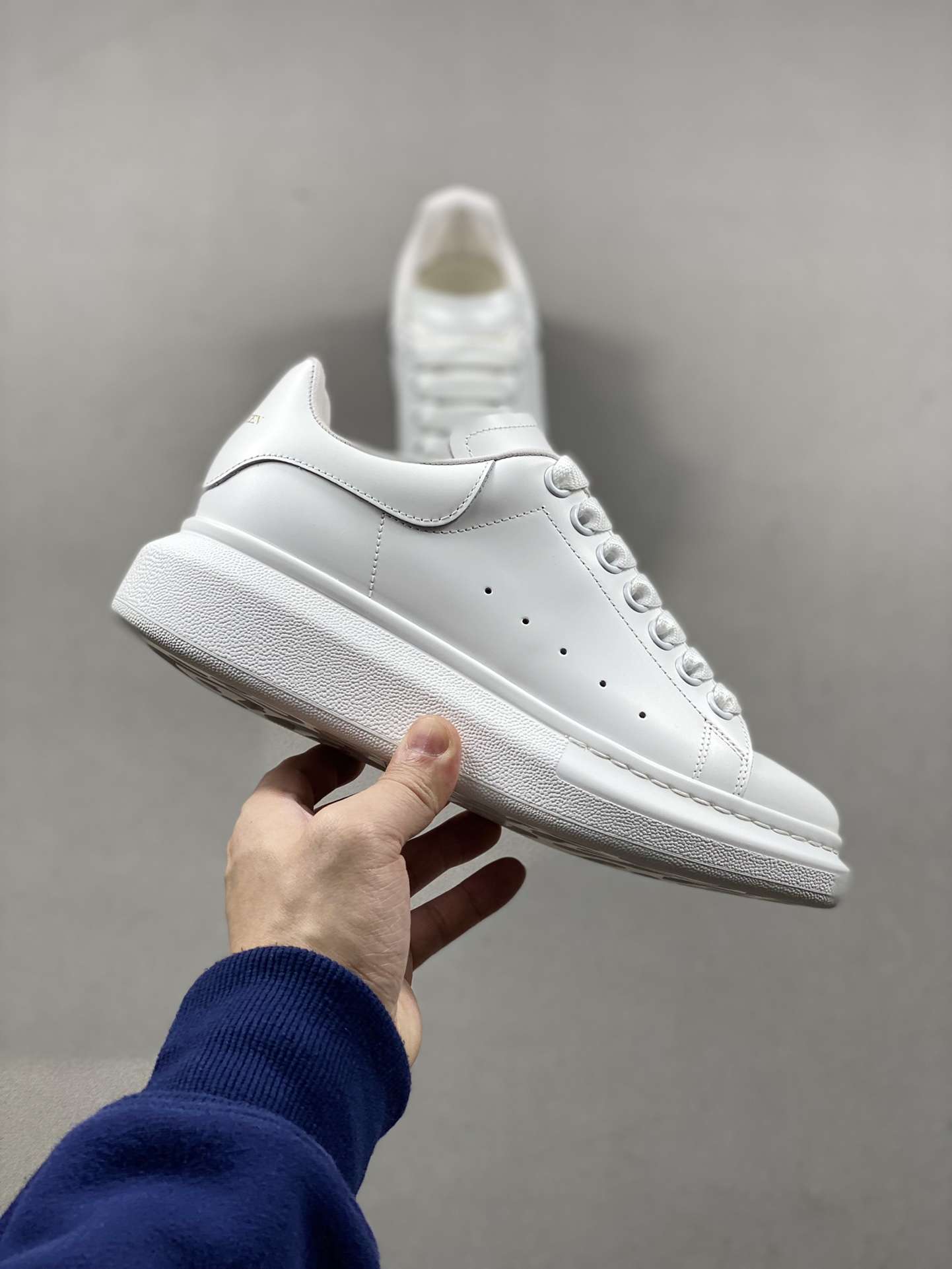 KICKWHO Alexander McQueen Oversized Sneakers White - Image 4