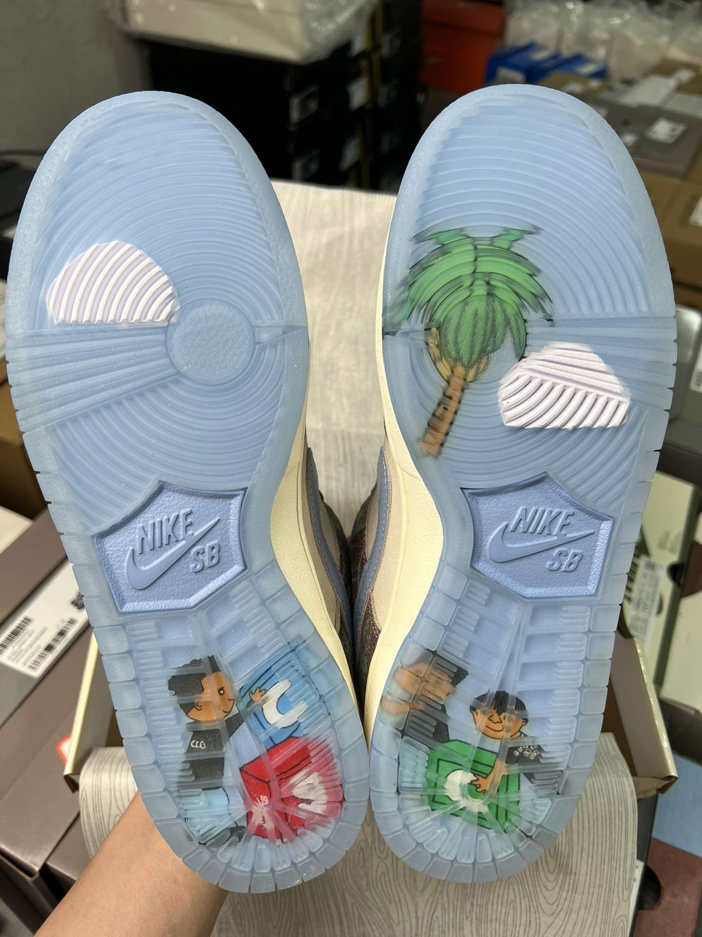 Kickswho Nike SB Dunk Low Crenshaw Skate Club FN4193-100 - Image 5