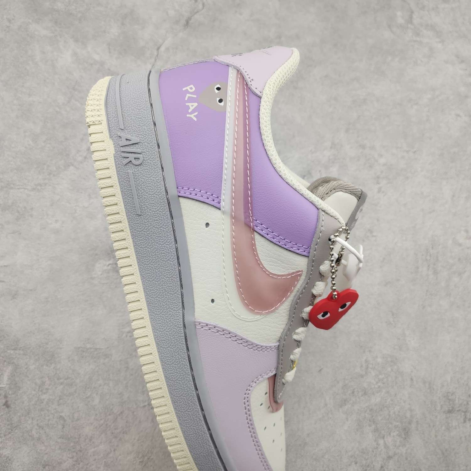 Kickswho Comme des Garcons & Nike Air Force 1 Low CJ0304-016 - Image 5