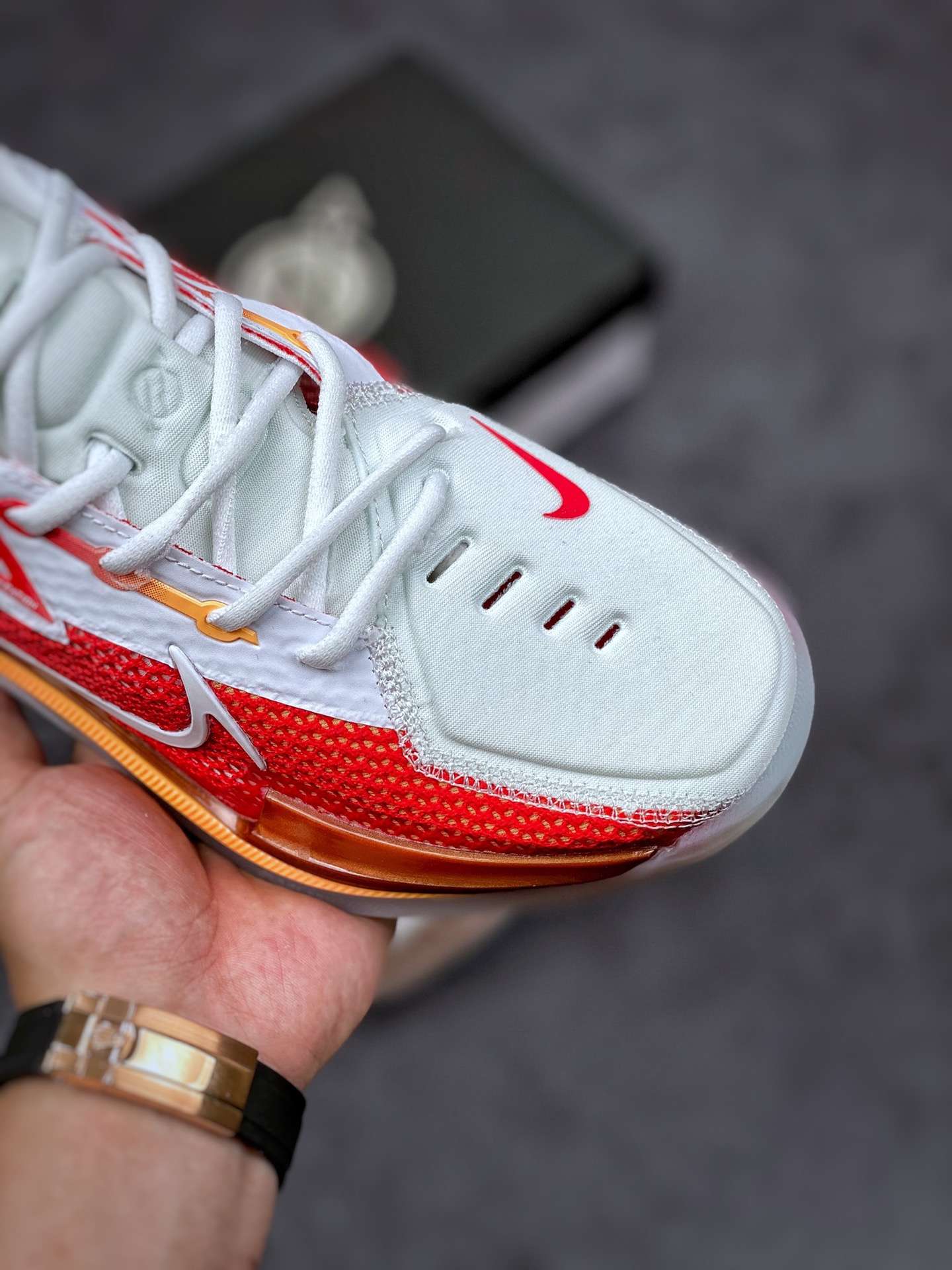 KICKWHO Nike Air Zoom GT Cut University Red White Yellow - Image 6