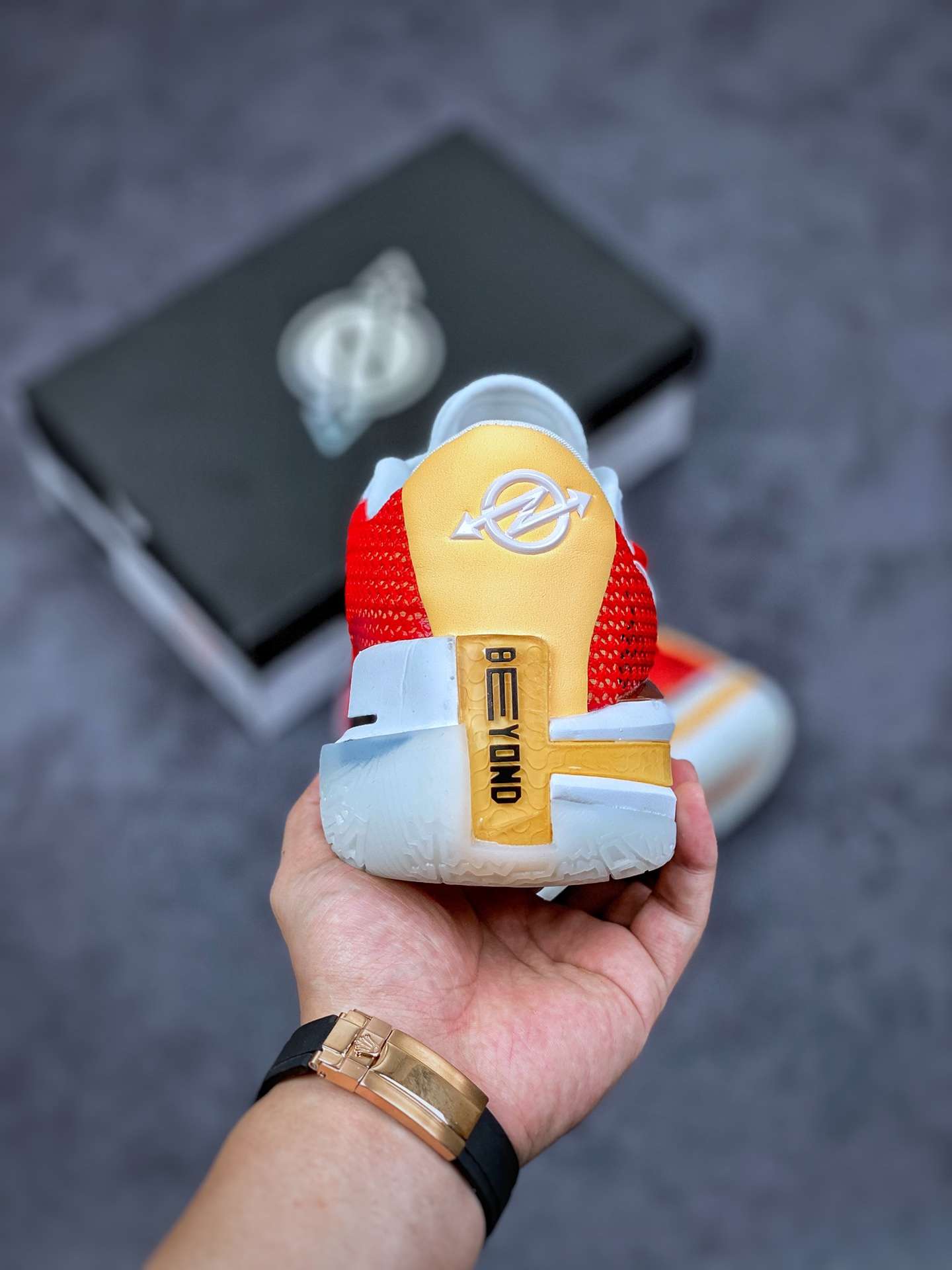 KICKWHO Nike Air Zoom GT Cut University Red White Yellow - Image 7