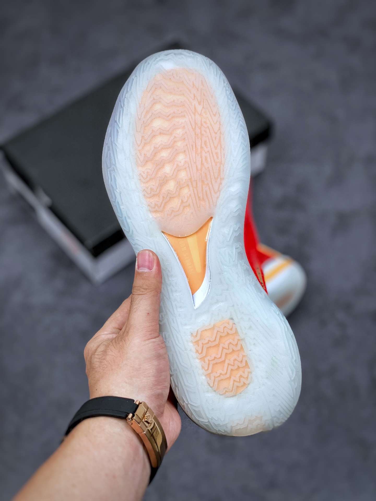 KICKWHO Nike Air Zoom GT Cut University Red White Yellow - Image 9