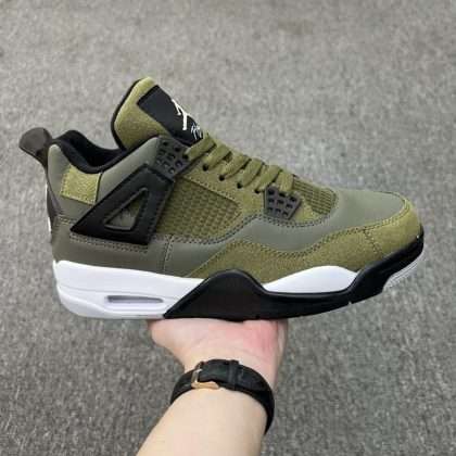 KICKWHO Air Jordan 4 Retro "Olive Canvas" FB9927-200