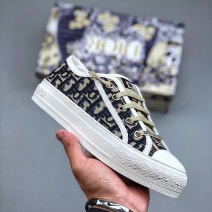 Kickswho Dior Walk'N'Oblique Embroidery Sneaker