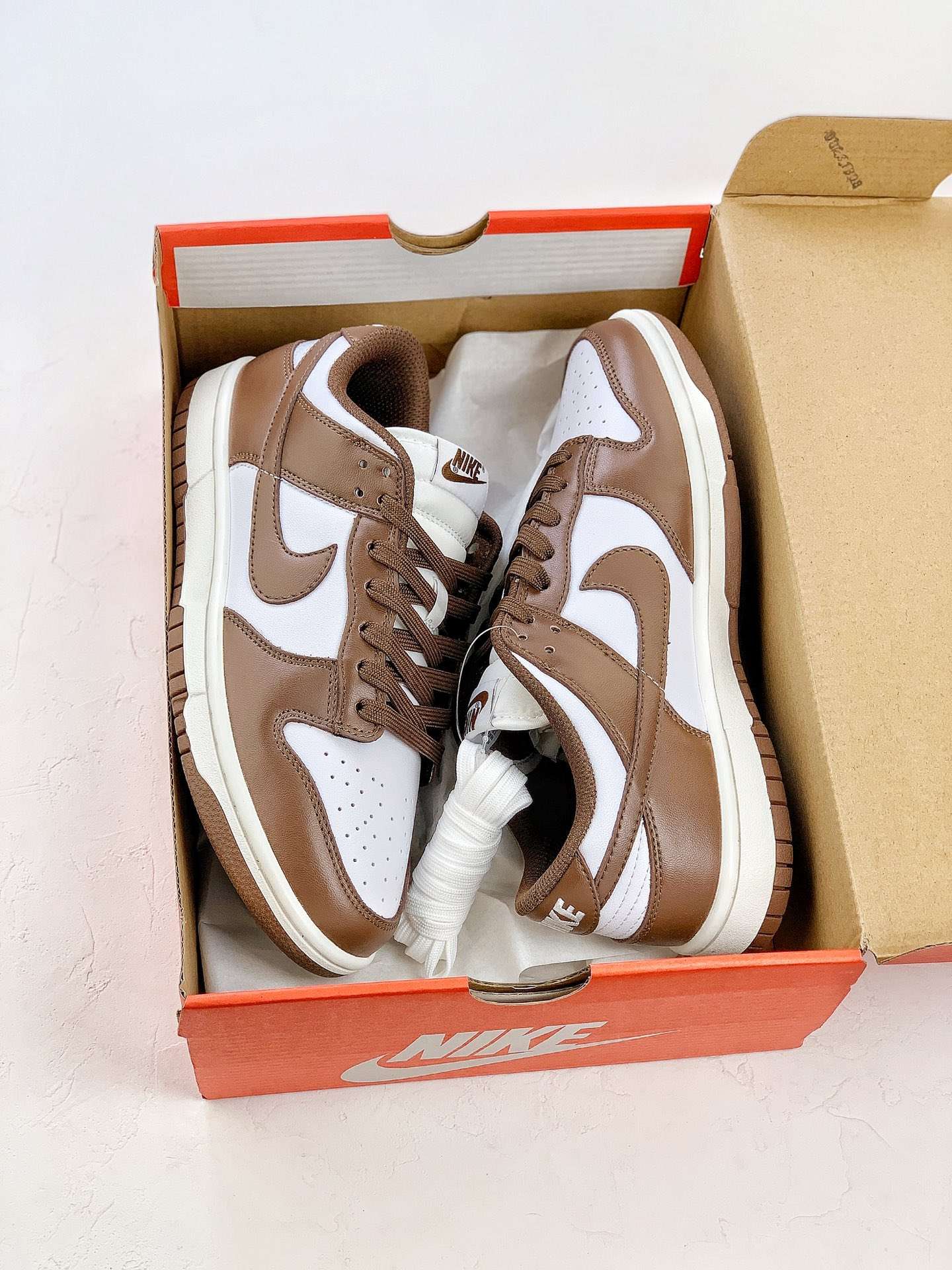 Kickswho Nike Dunk Low Surfaces In Brown And Sail "Cacao Wow" DD1503-124 - Image 2