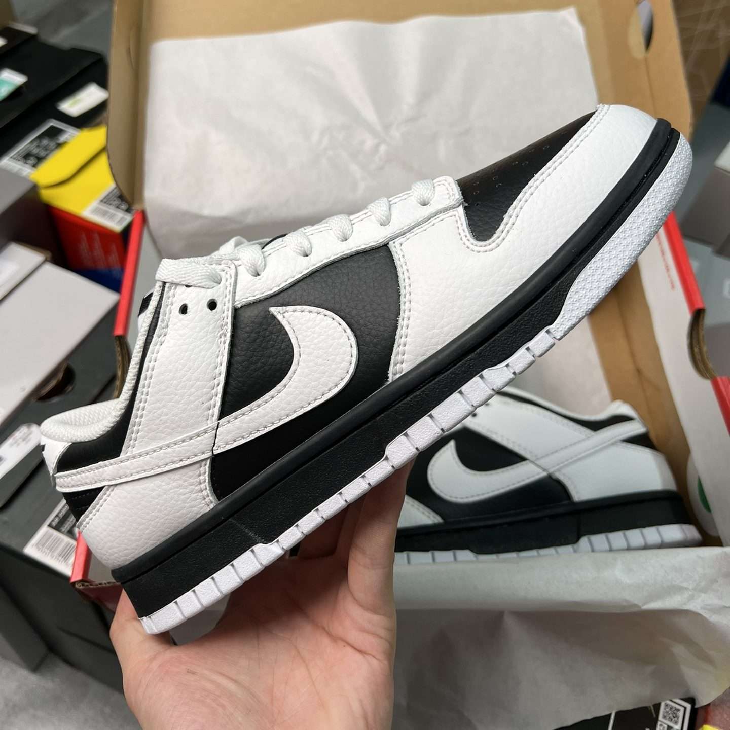 KICKWHO Nike Dunk Low 'Reverse Panda' FD9064-011