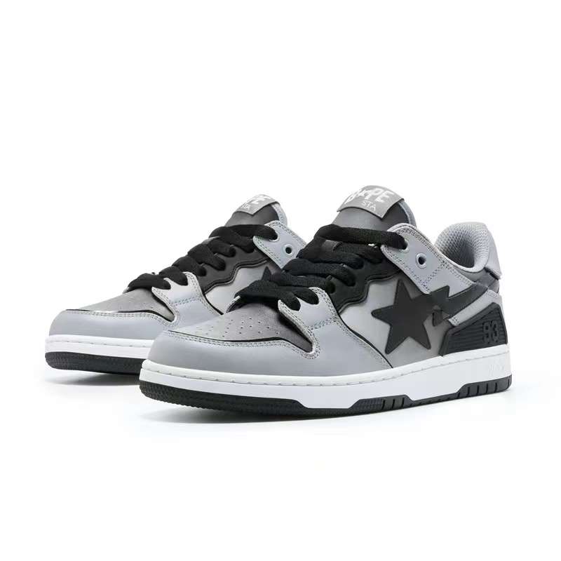 Kickswho A Bathing Ape Bape SK8 Sta Grey Gradation