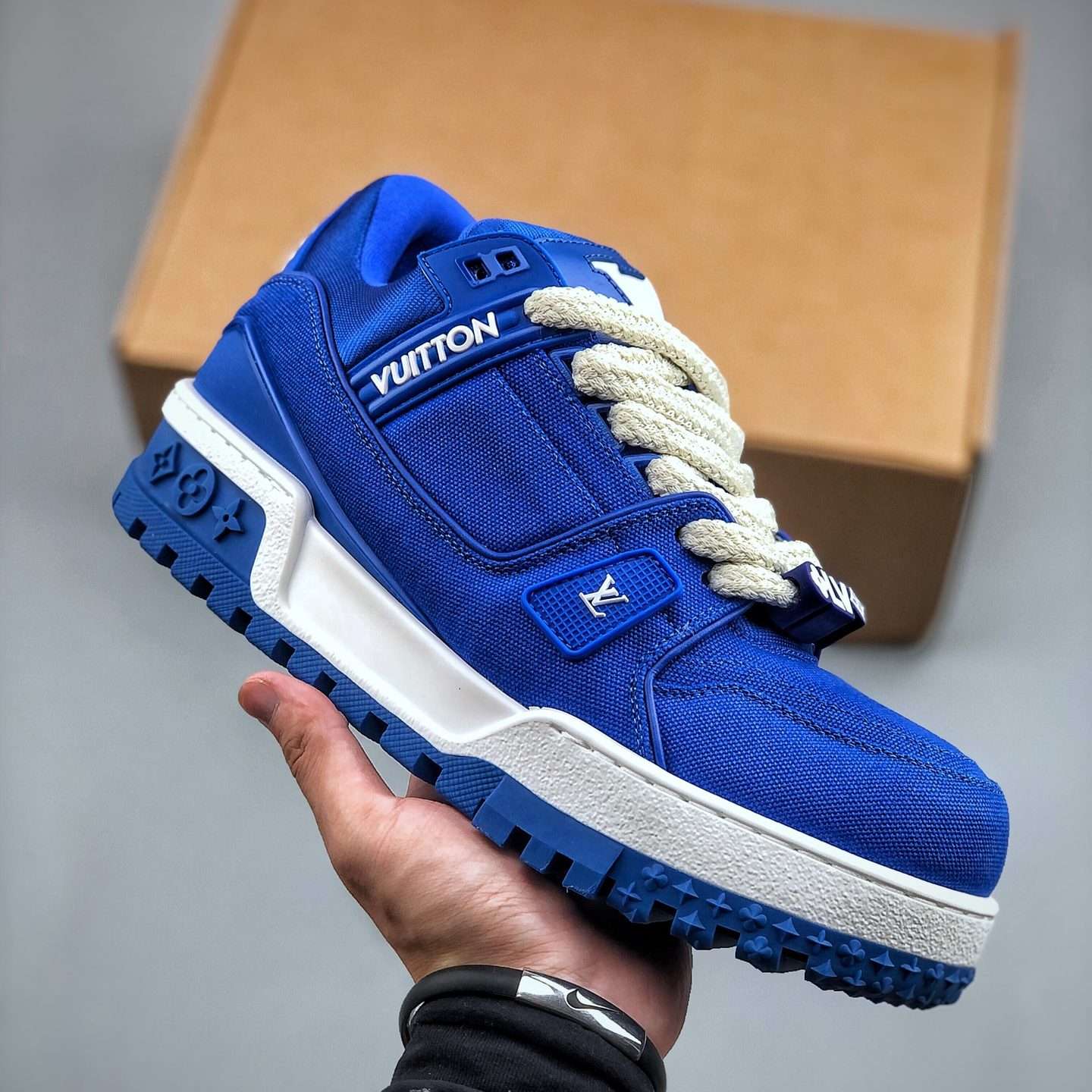 KICKWHO Louis Vuitton Trainer Maxi Low Sneaker