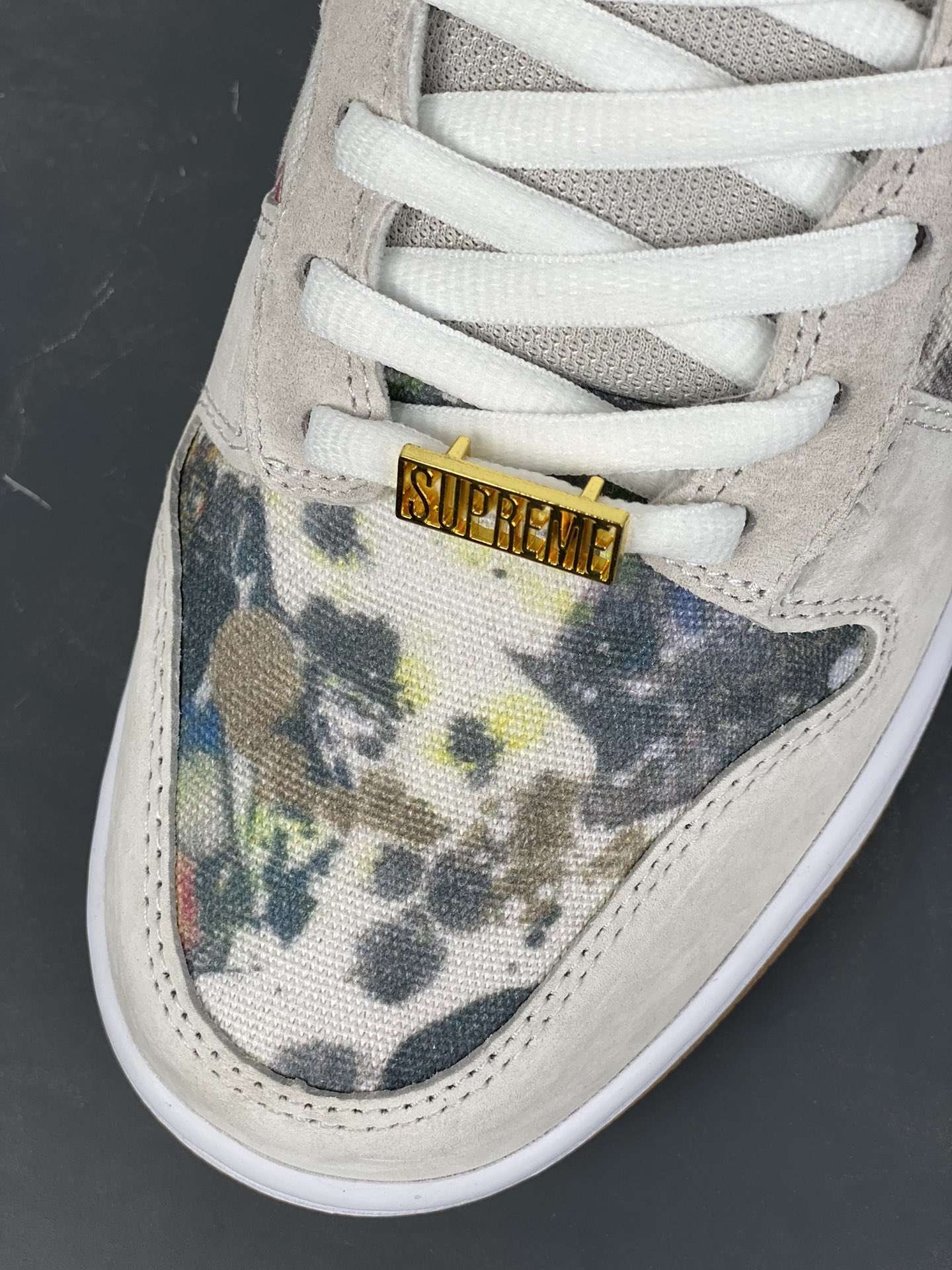Kickswho Supreme x Nike Dunk SB High " Rammellzee " FD8779-100 - Image 5