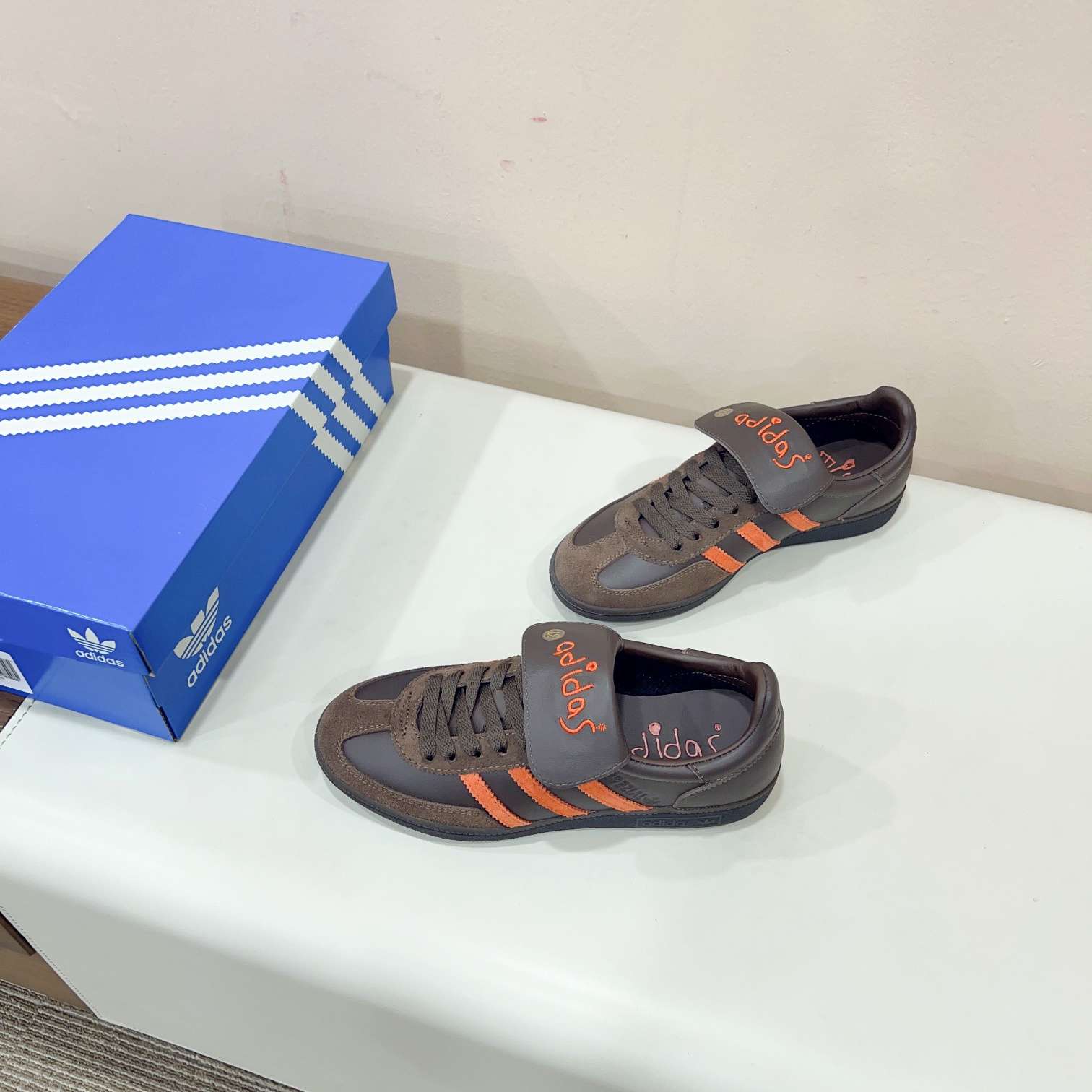 Kickswho Adidas Handball Spezial 'Brown Collegiate Orange' HP6694 - Image 2