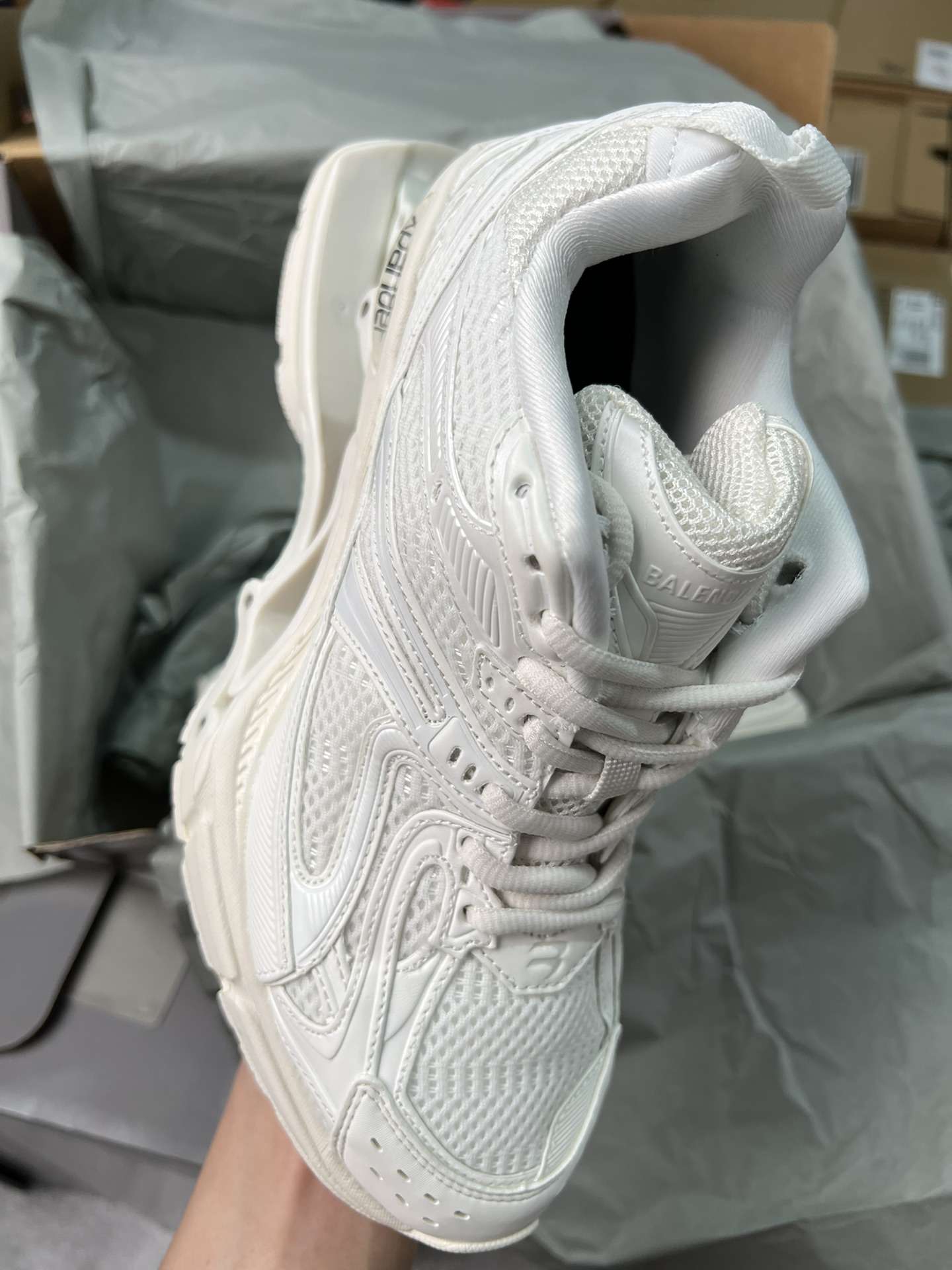 Kickswho BALENCIAGA X-Pander Sneakers White - Image 2