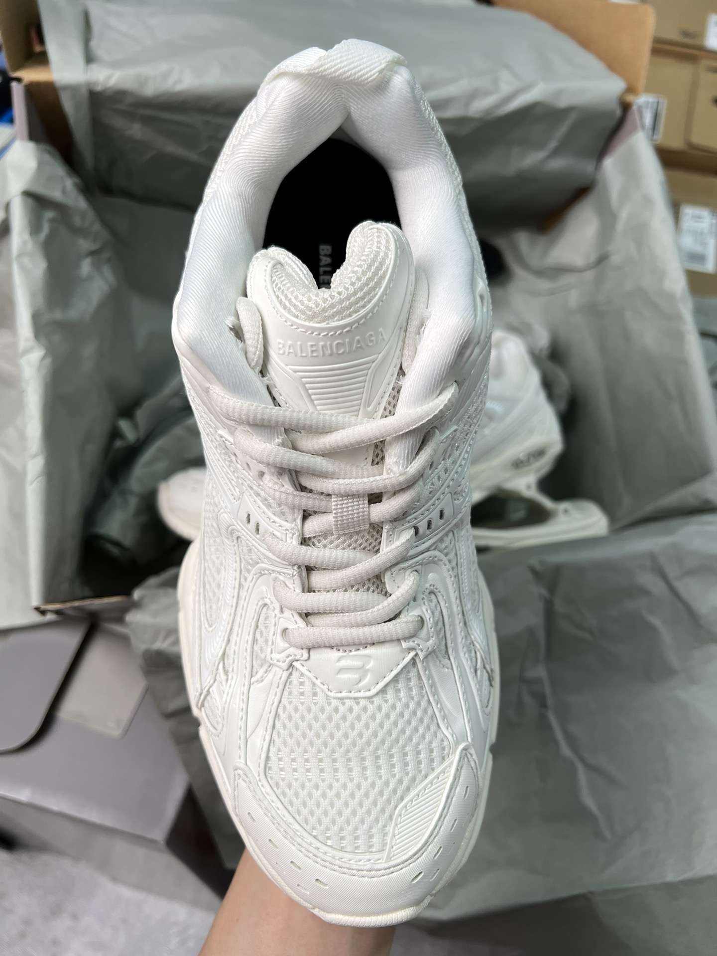 Kickswho BALENCIAGA X-Pander Sneakers White - Image 3