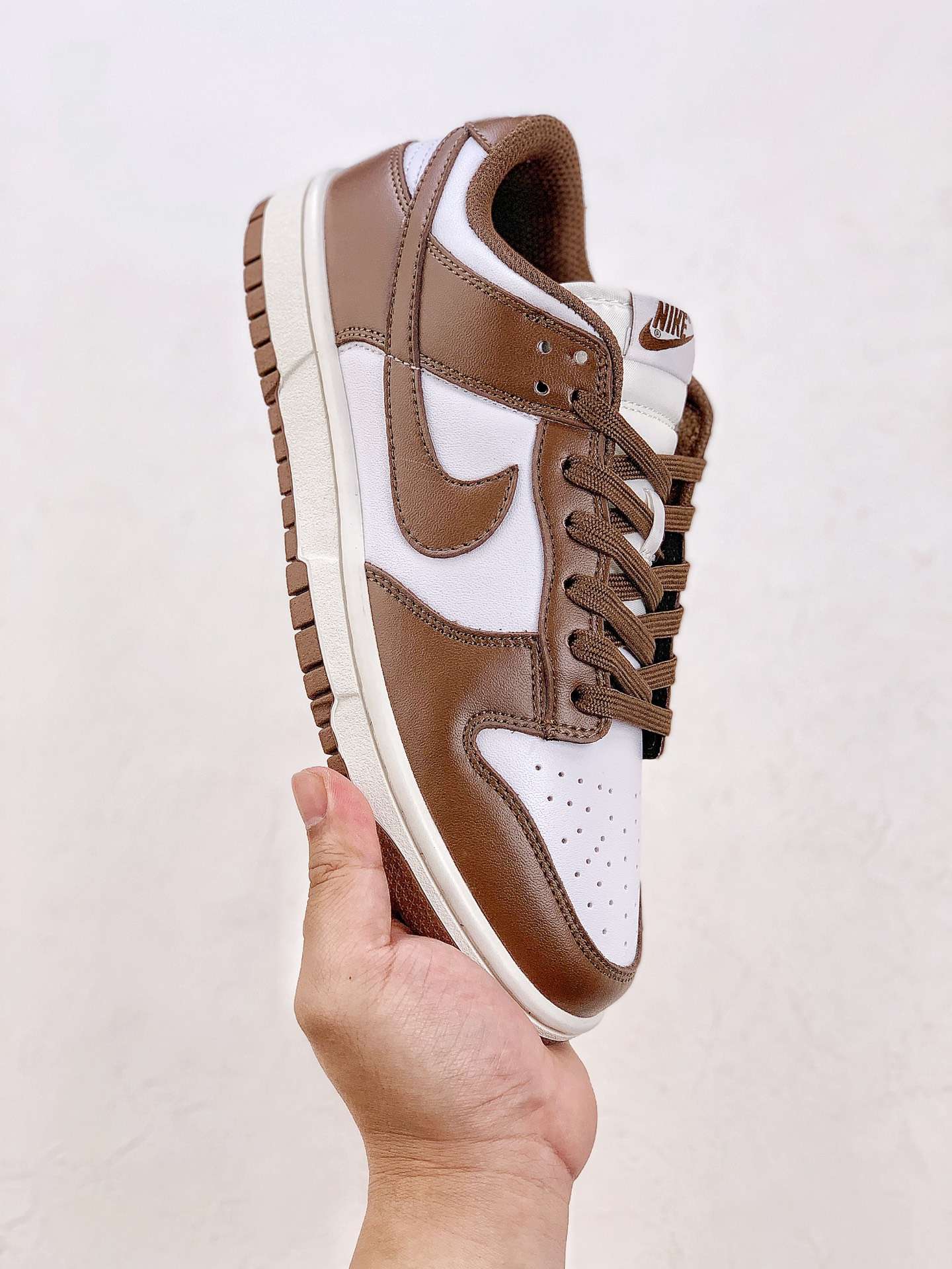 Kickswho Nike Dunk Low Surfaces In Brown And Sail "Cacao Wow" DD1503-124 - Image 4