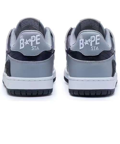 Kickswho A Bathing Ape Bape SK8 Sta Grey Gradation - Image 3