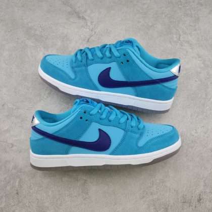 Kickswho Nike SB Dunk Low Pro Blue Fury BQ6817-400