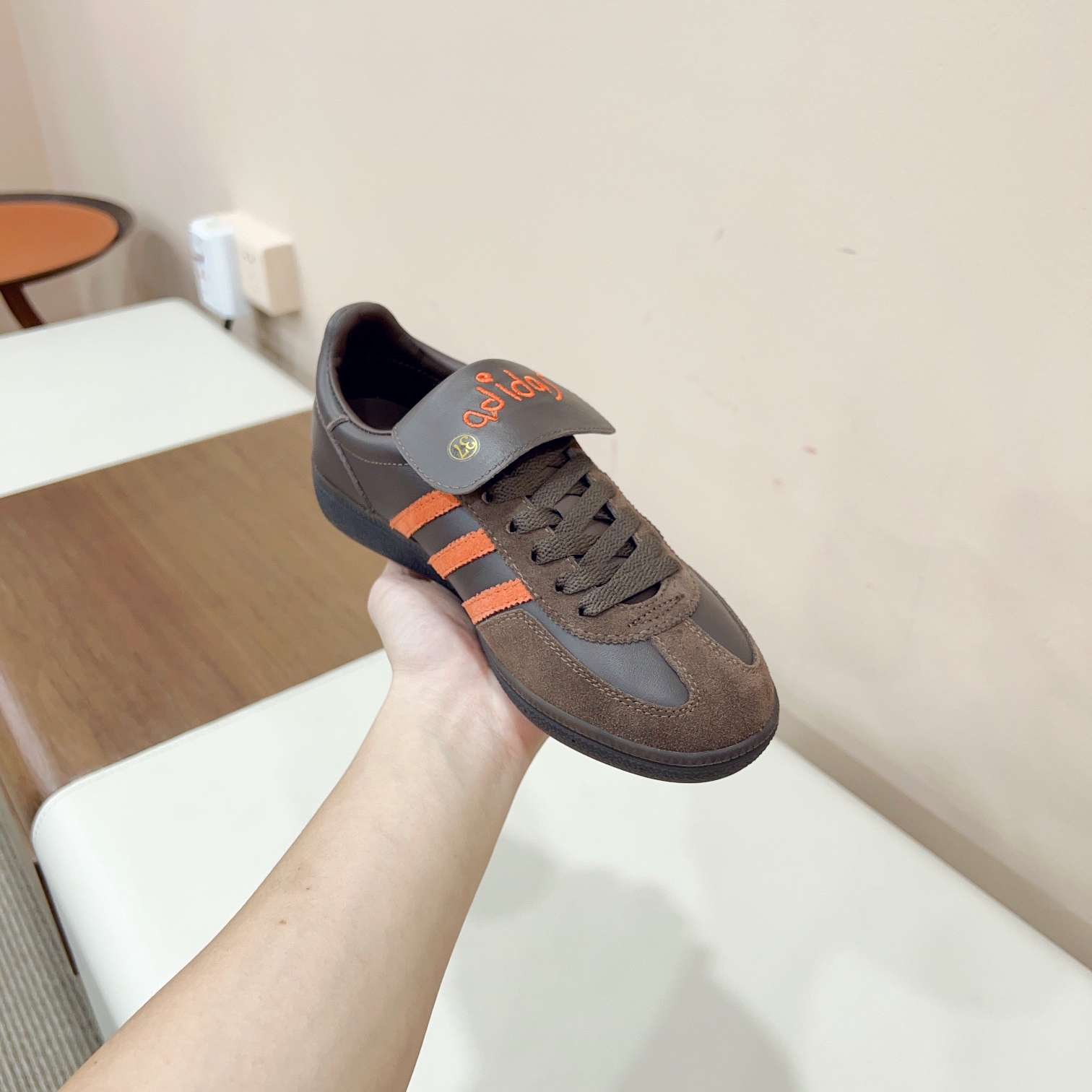 Kickswho Adidas Handball Spezial 'Brown Collegiate Orange' HP6694 - Image 5