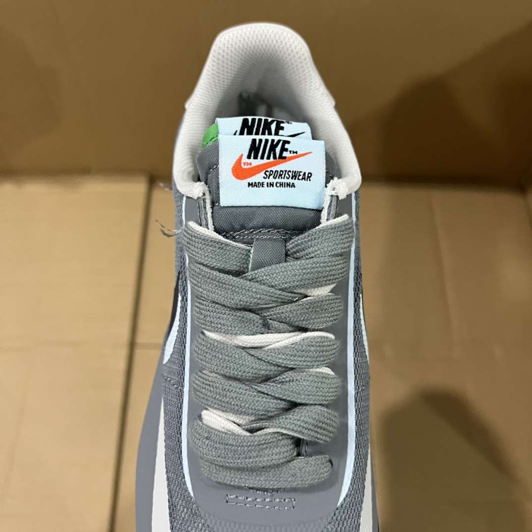 KICKWHO Nike LD Waffle sacai CLOT Kiss of Death 2 Cool Grey DH3114-001 - Image 5