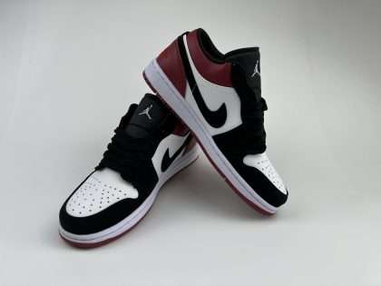 Kickswho Air Jordan 1 Low Black Toe (2019) 553558-116