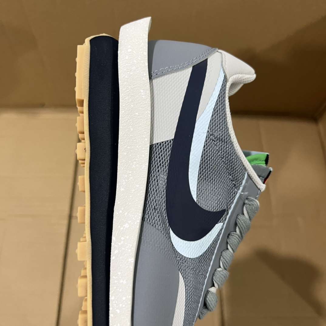 KICKWHO Nike LD Waffle sacai CLOT Kiss of Death 2 Cool Grey DH3114-001 - Image 6