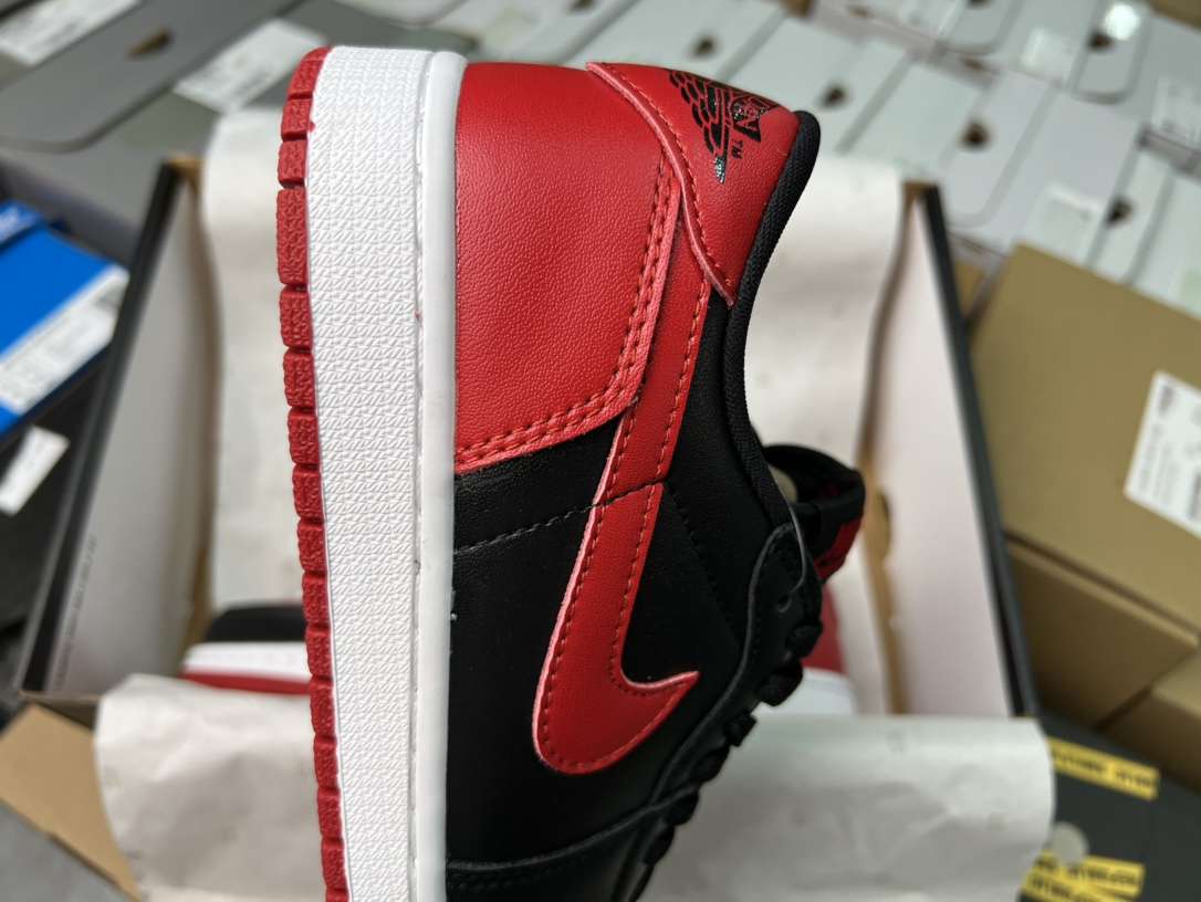 Kickswho Jordan 1 Retro Low Bred (2015) 705329-001 - Image 6