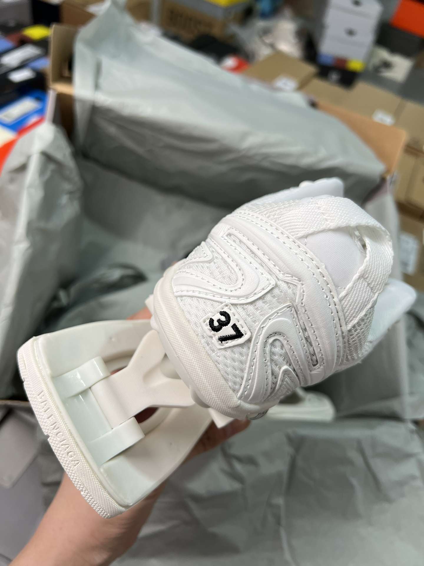 Kickswho BALENCIAGA X-Pander Sneakers White - Image 7