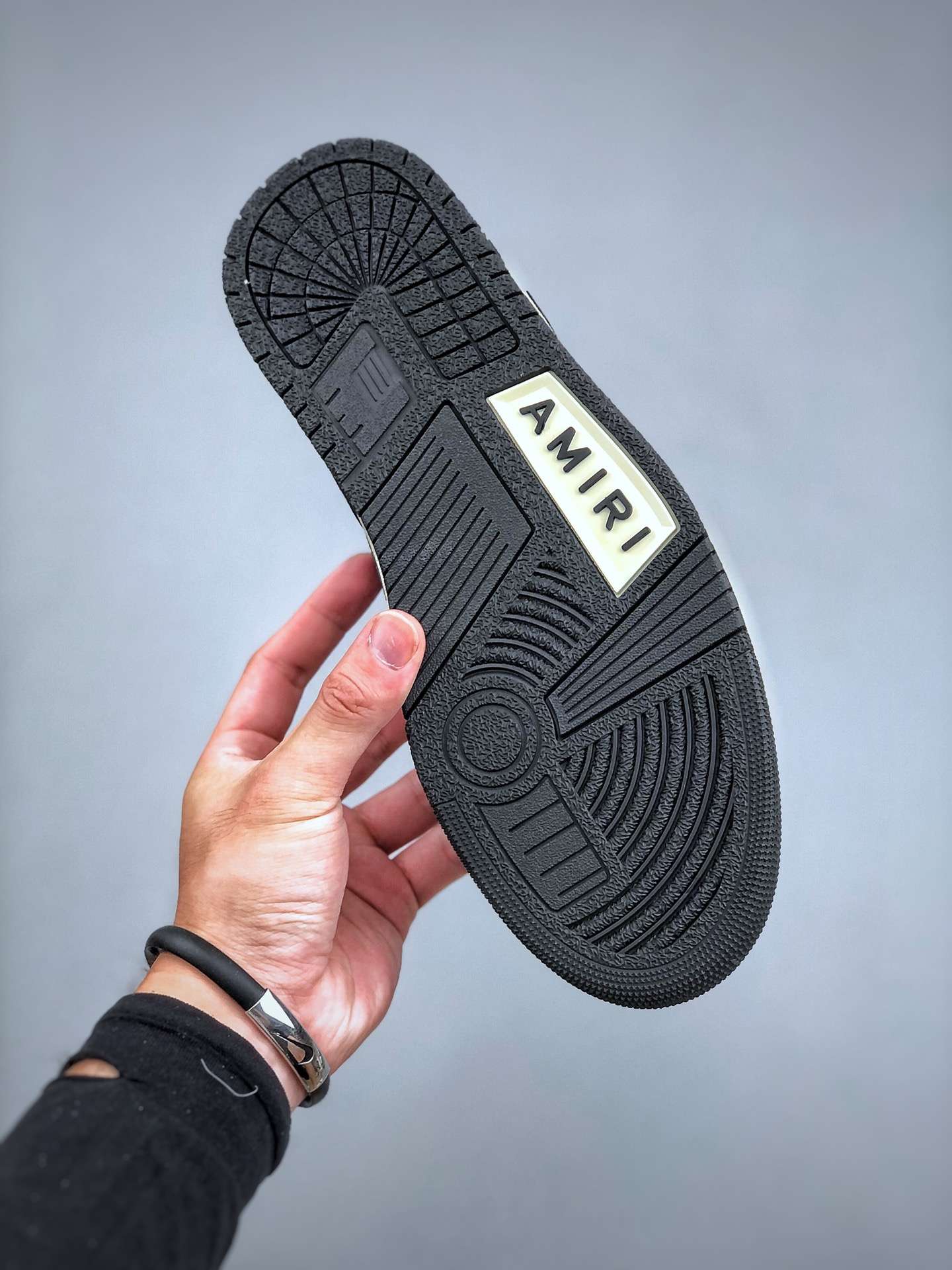 KICKWHO AMIRI Black Low Skel Top Sneaker - Image 8