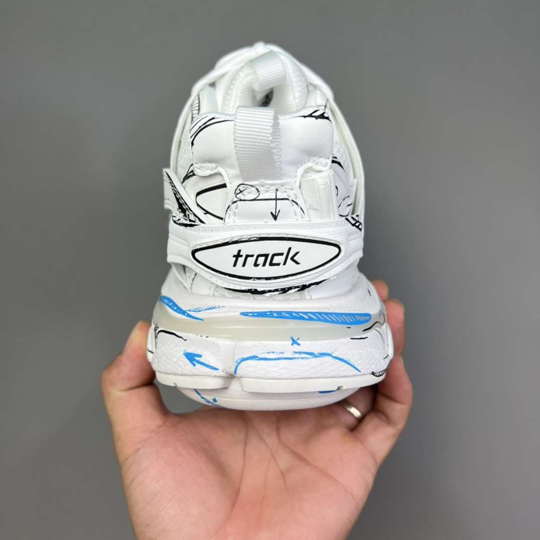 KICKWHO Balenciaga Graffiti Track Sneakers - Image 8